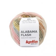 Alabama Flash 103 Ecru-Camel-Licht blauw-Licht groen-Licht oranje