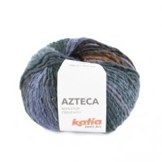 Azteca 7885 Azteca 7885 groenblauw-kaki-oranje - Katia