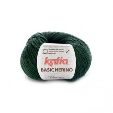 Basic Merino 15 zeer donker groen - Katia