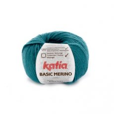 Basic Merino 39 groenblauw Basic Merino 39 groenblauw - Katia