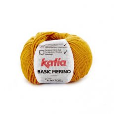 Basic Merino 41 mosterdgeel- Katia