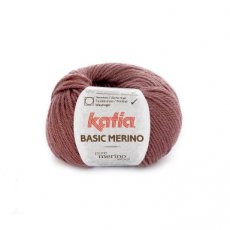 Basic Merino 74 donker bleekrood - Katia