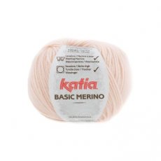 Basic Merino 87 zeer licht bleekrood - Katia