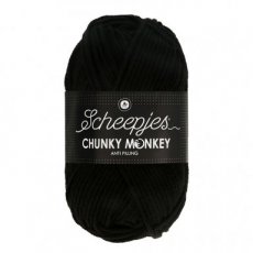 Chunky Monkey 1002 Black - Scheepjes