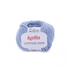 Cotton 100% 46 lichtblauw - Katia