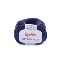 Cotton 100% 5 Zeer donkerblauw