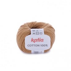 Cotton 100% 57 lichtbruin Cotton 100% 57 lichtbruin - Katia