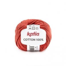 Cotton 100% 64 roestbruin - Katia