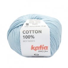 Cotton 100% 71 licht hemelsblauw