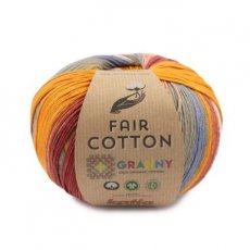 Fair Cotton Granny 302 - Jeans-Rood-Oker