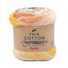 Fair Cotton Infinity 103 Fair Cotton Infinity 103 Blauw-Wijn rood-Bezem geel-Donker groen