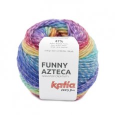 Funny Azteca 204 Turquoise-Fuchsia