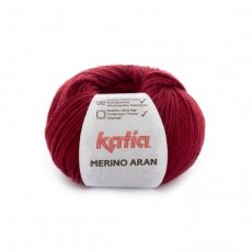 Merino Aran 51 licht wijnrood - Katia