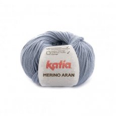 Merino Aran 59 lichtblauw - Katia