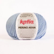 Merino Aran 68 hemelsblauw - Katia