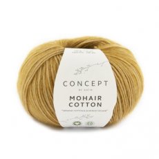 Mohair Cotton 73 oranjebruin - Katia