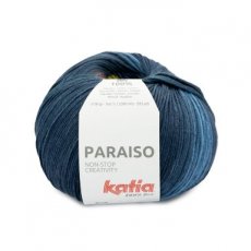 Paraiso 208 - Donker blauw-Geel-Groen-Blauw