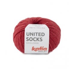United Socks 18 aardbeirood - Katia