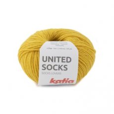United Socks 19 mosterdgeel - Katia